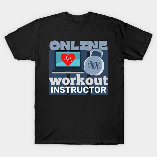 Online workout instructor T-Shirt by divinoro trendy boutique